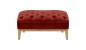 Preview: MODELL:  CHESTERFIELD MODERN ART „W“ HOCKER SOFA IN SAMTSTOFF „ VELOURS “ PREMIUM