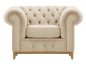 Preview: MODELL:  " CHESTERFIELD DIAMOND " SESSEL IN SAMTSTOFF „ VELOURS “ PREMIUM