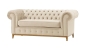 Preview: MODELL:  " CHESTERFIELD DIAMOND " 2-SITZER SOFA IN SAMTSTOFF „ VELOURS “ PREMIUM