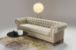 Preview: MODELL:  " CHESTERFIELD DIAMOND " 3-SITZER SOFA IN SAMTSTOFF „ VELOURS “ PREMIUM