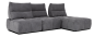 Preview: MODELL "COMO" MODULARES SOFA IN STOFF wie abgebildet !