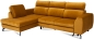 Preview: MODELL „DENVER“ ECKSOFA MIT BETTFUNKTION IN STOFF „VELVET“ PREMIUM