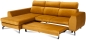 Preview: MODELL „DENVER“ ECKSOFA MIT BETTFUNKTION IN STOFF „VELVET“ PREMIUM