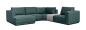 Preview: MODELL "DIELO" MODULARES SOFA IN STOFF wie abgebildet !