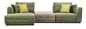 Preview: MODELL "DIELO" MODULARES SOFA IN STOFF wie abgebildet !