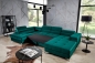 Preview: MODELL „ EDUARDO“ ECKSOFA IN U-FORM IN SAMTSTOFF VELVET *)