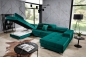 Preview: MODELL „ EDUARDO“ ECKSOFA IN U-FORM IN SAMTSTOFF VELVET *)