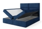 Preview: MODELL:  " QUEEN ELEONORE " BOXSPRINGBETT MIT TOPPER 160 x 200 & 180 x 200 & 200 x 200 cm IN SAMTSTOFF VELVET PREMIUM