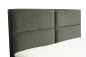 Preview: MODELL:  " QUEEN ELEONORE " BOXSPRINGBETT MIT TOPPER 160 x 200 & 180 x 200 & 200 x 200 cm IN SAMTSTOFF VELVET PREMIUM