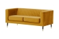 Preview: MODELL:  ENYA 2 SITZER SOFA IN SAMTSTOFF „ VELOURS “ PREMIUM