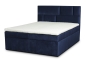 Preview: MODELL:  " QUEEN ELIZABETH " BOXSPRINGBETT MIT TOPPER 160 x 200 & 180 x 200 & 200 x 200 cm IN SAMTSTOFF VELVET PREMIUM