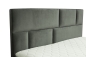 Preview: MODELL:  " QUEEN ELIZABETH " BOXSPRINGBETT MIT TOPPER 160 x 200 & 180 x 200 & 200 x 200 cm IN SAMTSTOFF VELVET PREMIUM