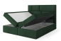 Preview: MODELL:  " QUEEN ELIZABETH " BOXSPRINGBETT MIT TOPPER 160 x 200 & 180 x 200 & 200 x 200 cm IN SAMTSTOFF VELVET PREMIUM