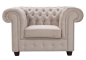 Preview: MODELL:  " CHESTERFIELD EMPIRE " SESSEL IN SAMTSTOFF VELVET PREMIUM