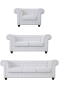 Preview: MODELL:  " CHESTERFIELD EMPIRE " 3-SITZER SOFA IN LEDER LOOK PREMIUM