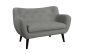 Preview: MODELL "GEORGE", 2-SITZER SOFA IN STOFF ( BRUSSELS, freie Farbwahl ) !