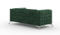 Preview: MODELL „WASHINGTON“  2 - SITZER SOFA IN SAMTSTOFF VELVET PREMIUM