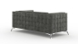 Preview: MODELL „WASHINGTON“  2 - SITZER SOFA IN SAMTSTOFF VELVET PREMIUM