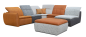 Preview: MODELL "LINA" MODULARES SOFA IN STOFF wie abgebildet !