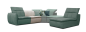Preview: MODELL "LINA" MODULARES SOFA IN STOFF wie abgebildet !
