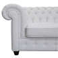 Preview: MODELL:  " CHESTERFIELD EMPIRE " 3-SITZER SOFA IN LEDER LOOK PREMIUM