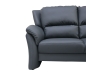 Preview: MODELL „PARIS “ 3 - SITZER SOFA IN LEDER LOOK PREMIUM