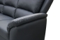 Preview: MODELL „PARIS “ 3 - SITZER SOFA IN LEDER LOOK PREMIUM