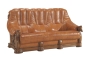 Preview: MODELL "OSCAR HORSE" 3-SITZER SOFA MIT SCHLAFFUNKTION IN ECHTLEDER PREMIUM !