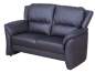 Preview: MODELL „PARIS “ 2 - SITZER SOFA IN LEDER LOOK PREMIUM