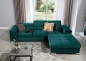 Preview: MODELL „RICARDO“ ECKSOFA IN SAMTSTOFF VELVET *)