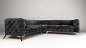 Preview: MODELL CHESTERFIELD „ROYAL“ MODULARES ECKSOFA: 1 + 2 + 3 + (E) + 3 + 2 + 1 IN STOFF VELVET SAMT PREMIUM