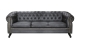 Preview: MODELL:  " CHESTERFIELD ROYCE " 3- SITZER SOFA IN LEDER LOOK PREMIUM