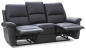 Preview: MODELL "TWINS",  3-SITZER SOFA MIT RELAXFUNKTION IN ECHTLEDER ( NATURELLE & EVOLUTION , freie Farbwahl) !