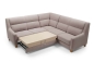 Preview: MODELL " WAY", MODULARES ECKSOFA IN STOFF ( ORION , freie Farbwahl) !