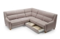 Preview: MODELL " WAY", MODULARES ECKSOFA IN STOFF ( ORION , freie Farbwahl) !