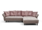 Preview: MODELL "CHARMING", ECKSOFA IN STOFF ( BRUSSELS – freie Farbwahl ) !