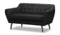 Preview: MODELL: "APPLE" 2-SITZER SOFA IN SAMTSTOFF „ VELOURS “ PREMIUM