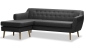 Preview: MODELL: "APPLE" ECKSOFA IN SAMTSTOFF „ VELOURS “ PREMIUM