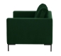 Preview: MODELL: "FLOYD" 2-SITZER SOFA IN SAMTSTOFF „ VELOURS “ PREMIUM