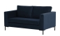 Preview: MODELL: "FLOYD" 2-SITZER SOFA IN SAMTSTOFF „ VELOURS “ PREMIUM