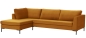 Preview: MODELL: "FLOYD" ECKSOFA IN SAMTSTOFF „ VELOURS “ PREMIUM