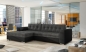 Preview: MODELL „SINFONIE“ ECKSOFA MIT BETTFUNKTION IN STOFF „VELVET“ PREMIUM