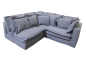 Preview: MODELL „STELLA WORLD“ MODULARES ECKSOFA & WOHNLANDSCHAFT 3 LUXUSTEILE IN STOFF "AMORE" PREMIUM