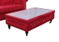 Preview: MODELL CHESTERFIELD COUCHTISCH, KAFFEETISCH, BEISTELLTISCH IN STOFF VELVET (*) / MESSENEUHEIT !