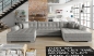 Preview: MODELL „ VENTO “ ECKSOFA IN U-FORM IN SAMTSTOFF VELVET *)