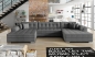 Preview: MODELL „ VENTO “ ECKSOFA IN U-FORM IN SAMTSTOFF VELVET *)