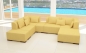 Preview: Modell VICTORIA: ALCANTARA LOOK - MODULARES SOFA IN 7 TEILEN