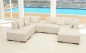 Preview: Modell VICTORIA: ALCANTARA LOOK - MODULARES SOFA IN 7 TEILEN