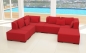 Preview: Modell VICTORIA: ALCANTARA LOOK - MODULARES SOFA IN 7 TEILEN