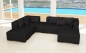 Preview: Modell VICTORIA: ALCANTARA LOOK - MODULARES SOFA IN 7 TEILEN